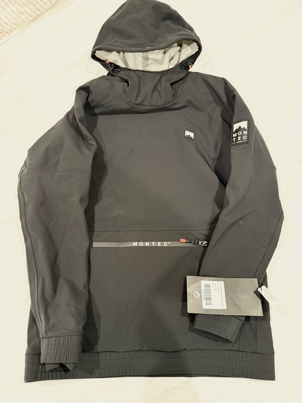 Men's Black Hooded Jacket